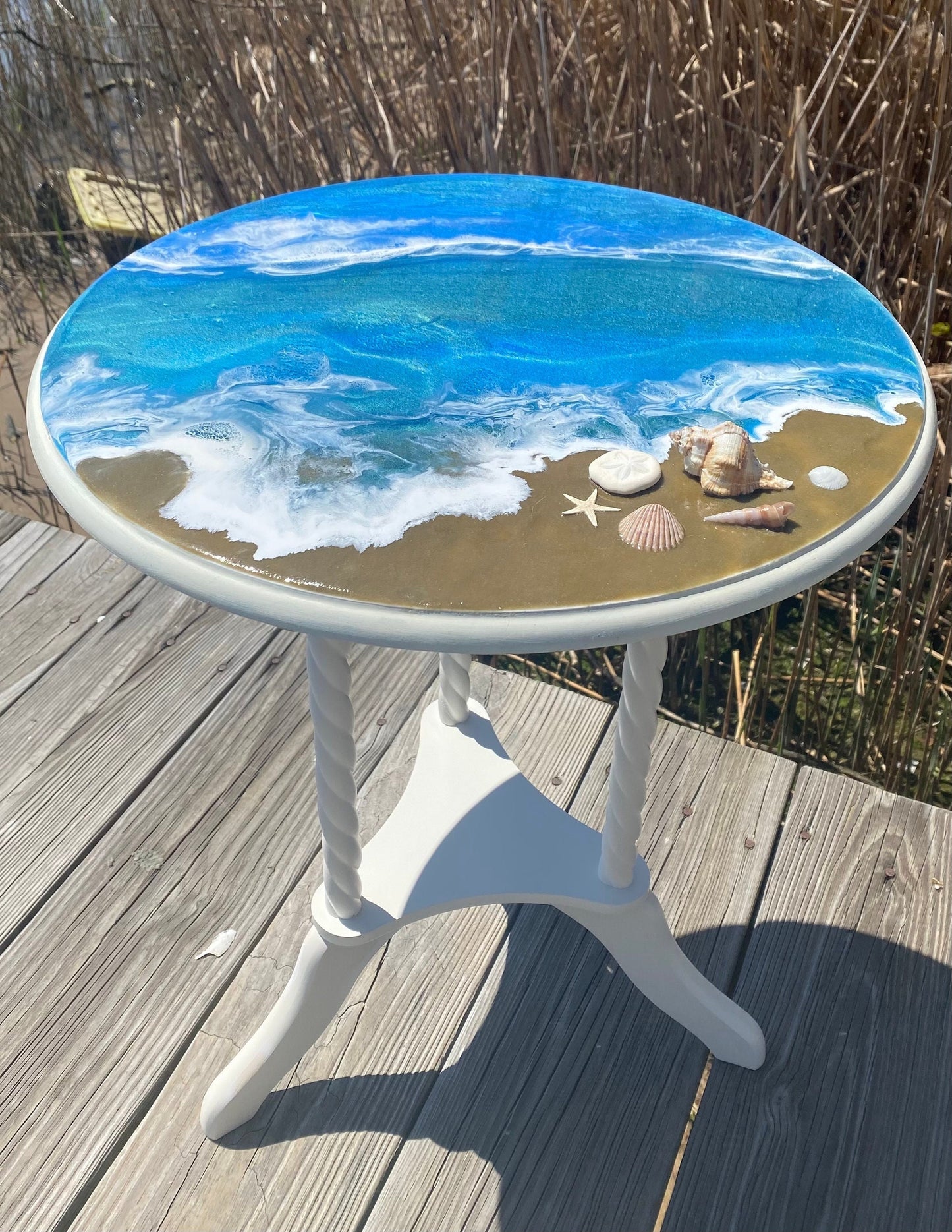 OCEAN WAVES End Table