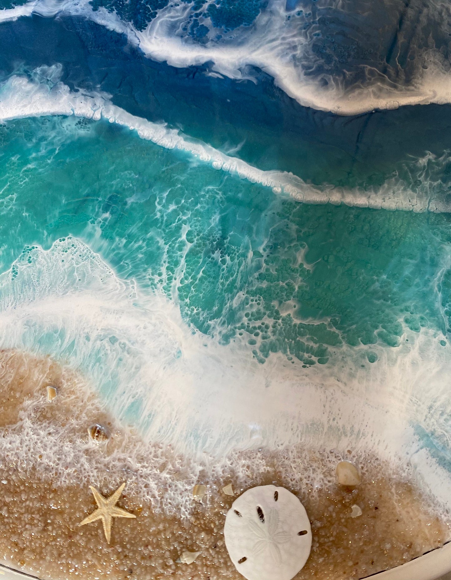 OCEAN WAVES End Table