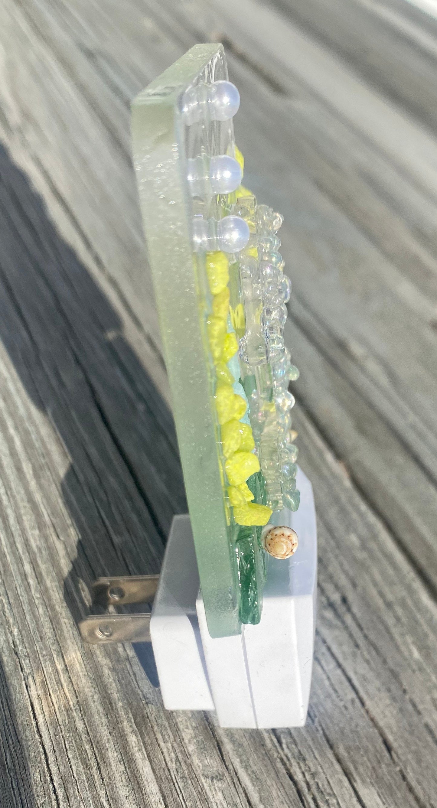 COASTAL Night Light- SEAHORSE/ Sea Glass