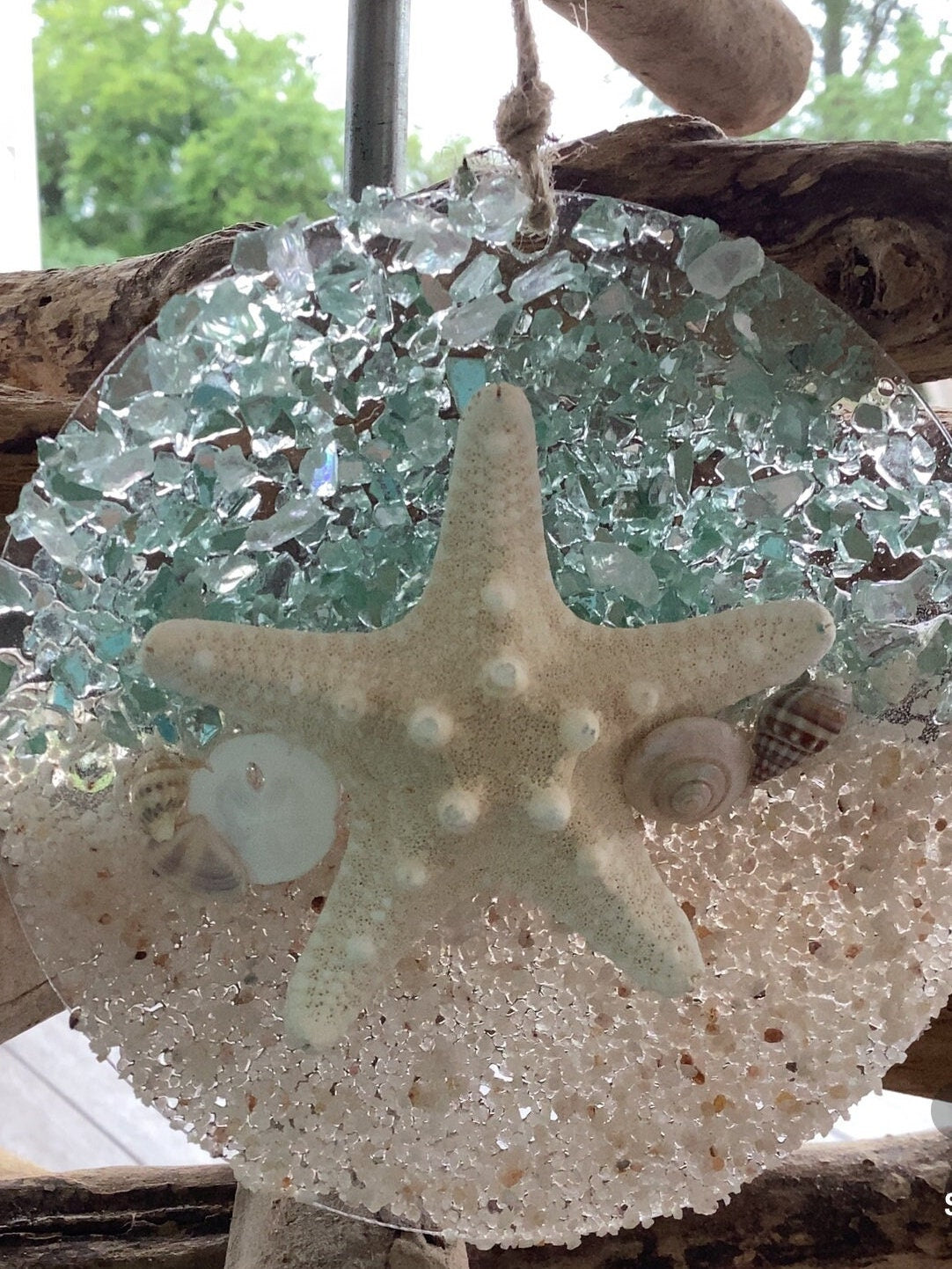 Coastal  Starfish  Suncatcher/Ornament